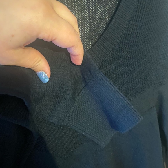 Toad & Co Cambria sweater dress black, women's size medium merino wool / tencel - Picture 4 of 8